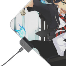 Load image into Gallery viewer, Ao No Exorcist RGB LED Mouse Pad (Desk Mat)