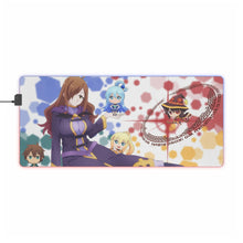 Load image into Gallery viewer, KonoSuba - God’s Blessing On This Wonderful World!! RGB LED Mouse Pad (Desk Mat)