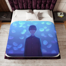 Load image into Gallery viewer, Mob Psycho 100 Shigeo Kageyama Sherpa Blanket