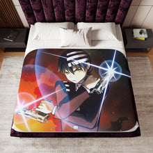 Load image into Gallery viewer, Soul Eater Death The Kid Sherpa Blanket