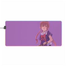 Load image into Gallery viewer, Mirai Nikki Yuno Gasai RGB LED Mouse Pad (Desk Mat)