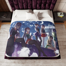 Load image into Gallery viewer, KanColle Carrier Girls Sherpa Blanket