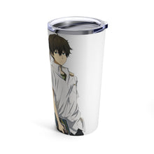 Load image into Gallery viewer, Hōtarō Oreki Satoshi Fukube walking Tumbler 20oz