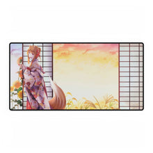 Load image into Gallery viewer, Anime Spice and Wolf Mouse Pad (Desk Mat)