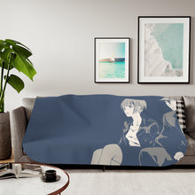 Load image into Gallery viewer, Psycho-Pass Akane Tsunemori, Nobuchika Ginoza Sherpa Blanket