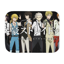 Load image into Gallery viewer, Bungou Stray Dogs Osamu Dazai, Atsushi Nakajima, Ranpo Edogawa, Akiko Yosano, Doppo Kunikida Sherpa Blanket