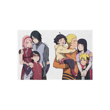 Load image into Gallery viewer, Naruto and Sasuke Family Rug