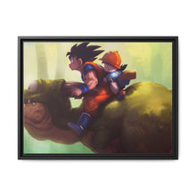 Load image into Gallery viewer, Goku and Gohan Canvas Framed Art Print