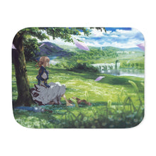 Load image into Gallery viewer, Violet Evergarden Sherpa Blanket