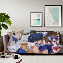 Load image into Gallery viewer, Anime Clannad Sherpa Blanket