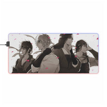Load image into Gallery viewer, Gintama Gintoki Sakata, Shinsuke Takasugi RGB LED Mouse Pad (Desk Mat)