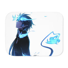 Load image into Gallery viewer, Blue Exorcist Sherpa Blanket