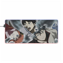 Load image into Gallery viewer, Gintama Gintoki Sakata, Kagura, Shimura Shinpachi RGB LED Mouse Pad (Desk Mat)