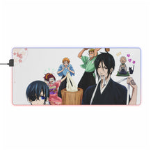 Load image into Gallery viewer, Black Butler RGB LED Mouse Pad (Desk Mat)