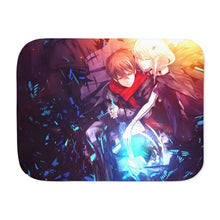 Load image into Gallery viewer, Anime Guilty Crown Sherpa Blanket