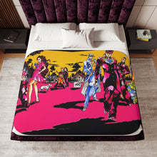 Load image into Gallery viewer, Anime Jojo's Bizarre Adventure Sherpa Blanket