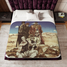 Load image into Gallery viewer, Anime Jojo's Bizarre Adventure Sherpa Blanket