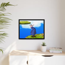Load image into Gallery viewer, Anime Howl's Moving Castle Canvas Framed Art Print