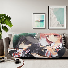 Load image into Gallery viewer, My Teen Romantic Comedy SNAFU Yukino Yukinoshita, Yui Yuigahama Sherpa Blanket