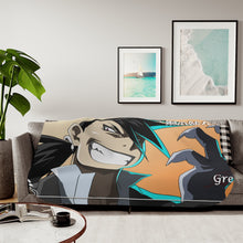 Load image into Gallery viewer, Anime FullMetal Alchemistr Sherpa Blanket