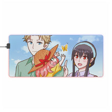 Load image into Gallery viewer, Spy x Family RGB LED Mouse Pad (Desk Mat)
