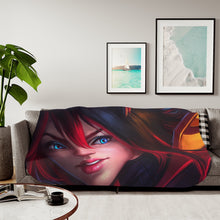 Load image into Gallery viewer, Anime Kill La Kill Sherpa Blanket
