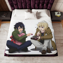 Load image into Gallery viewer, Anime Seraph of the End Sherpa Blanket