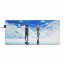 Load image into Gallery viewer, Aldnoah.Zero RGB LED Mouse Pad (Desk Mat)