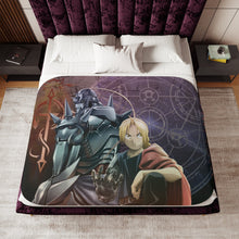 Load image into Gallery viewer, Fullmetal Alchemist-Edward & Alphonse Sherpa Blanket