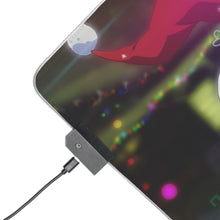 Load image into Gallery viewer, Kurisu & Mayuri Christmas Cheer RGB LED Mouse Pad (Desk Mat)