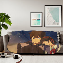 Load image into Gallery viewer, Your Name. Sherpa Blanket