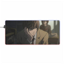 Load image into Gallery viewer, Death Note Light Yagami RGB LED Mouse Pad (Desk Mat)
