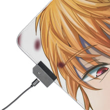 Load image into Gallery viewer, Anime Chainsaw Man RGB LED Mouse Pad (Desk Mat)
