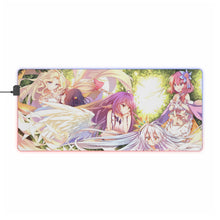 Load image into Gallery viewer, Shiro (No Game No Life) RGB LED Mouse Pad (Desk Mat)