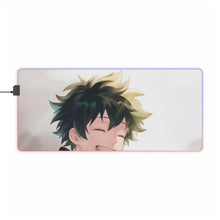 Load image into Gallery viewer, My Hero Academia Izuku Midoriya RGB LED Mouse Pad (Desk Mat)