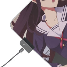 Load image into Gallery viewer, Saekano: How To Raise A Boring Girlfriend RGB LED Mouse Pad (Desk Mat)