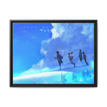 Load image into Gallery viewer, Anohana Meiko Honma, Jinta Yadomi, Naruko Anjou, Tetsudou Hisakawa, Chiriko Tsurumi Canvas Framed Art Print