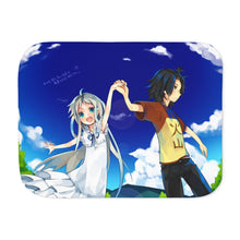Load image into Gallery viewer, Anohana Sherpa Blanket