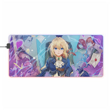Load image into Gallery viewer, Violet Evergarden RGB LED Mouse Pad (Desk Mat)
