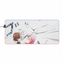 Load image into Gallery viewer, Guilty Crown Inori Yuzuriha RGB LED Mouse Pad (Desk Mat)