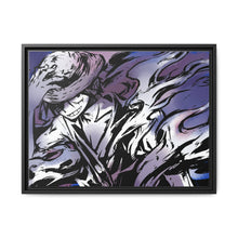 Load image into Gallery viewer, Luffy blue fire Canvas Framed Art Print