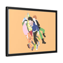 Load image into Gallery viewer, Mob Psycho 100 Shigeo Kageyama, Ritsu Kageyama, Teruki Hanazawa Canvas Framed Art Print
