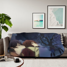 Load image into Gallery viewer, Anime ERASED Sherpa Blanket