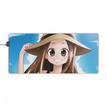 Load image into Gallery viewer, Karakai Jouzu No Takagi-san RGB LED Mouse Pad (Desk Mat)
