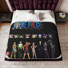 Load image into Gallery viewer, Anime One Piece Sherpa Blanket