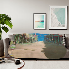 Load image into Gallery viewer, Anime Spirited Away Sherpa Blanket
