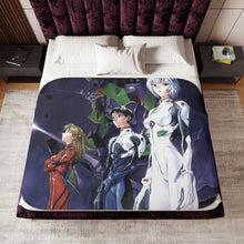 Load image into Gallery viewer, Anime Neon Genesis Evangelion Sherpa Blanket