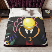 Load image into Gallery viewer, Assassination Classroom Sherpa Blanket