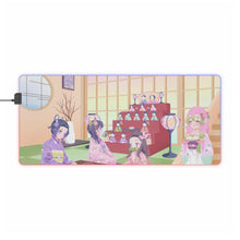 Load image into Gallery viewer, Demon Slayer: Kimetsu no Yaiba RGB LED Mouse Pad (Desk Mat)