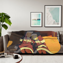 Load image into Gallery viewer, Fire Force Iris, Hibana Sherpa Blanket